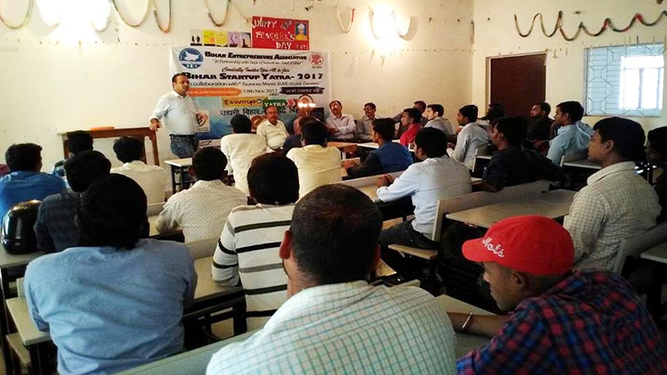 Bihar Startup Yatra in BEA Bihar
